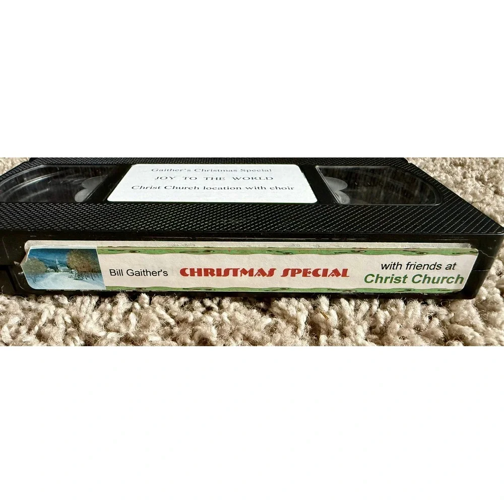 Bill Gaither VHS Joy to the World Christmas Special Christ Church Excellent